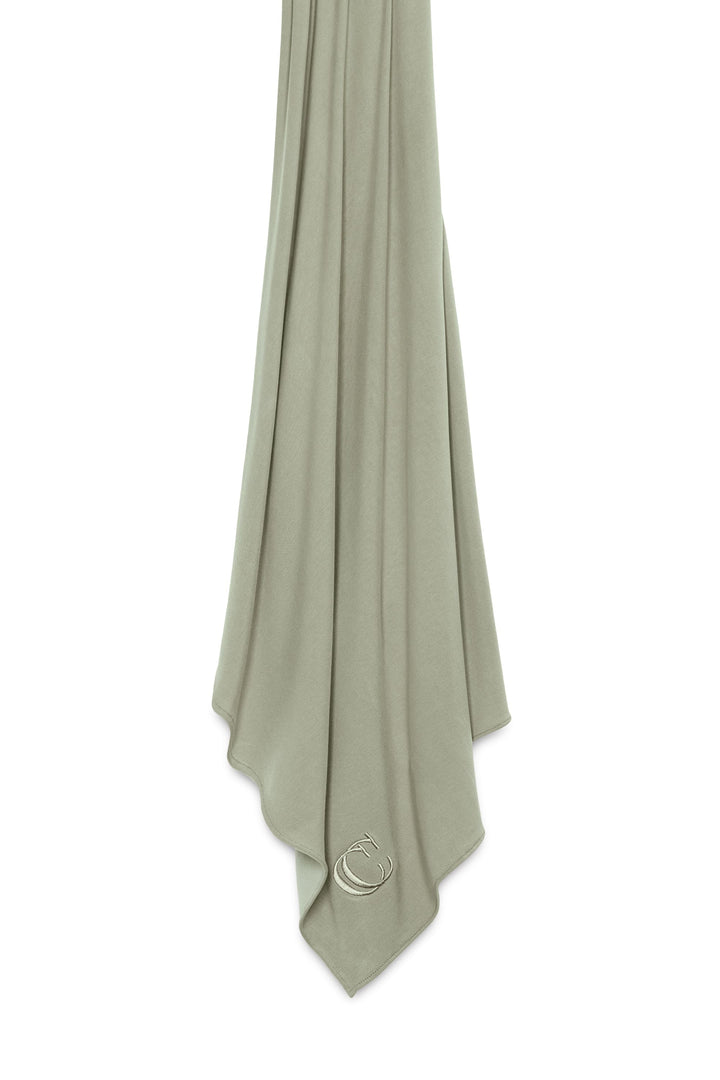 Bamboo scarf - Aqua