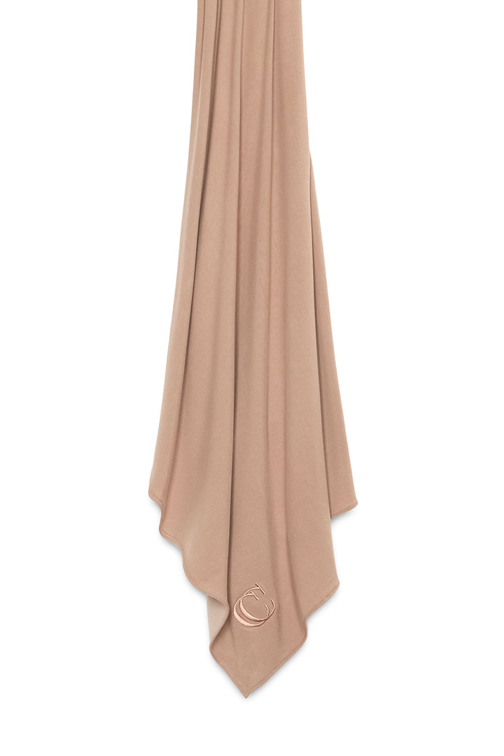 Bamboo scarf - Hazelnut