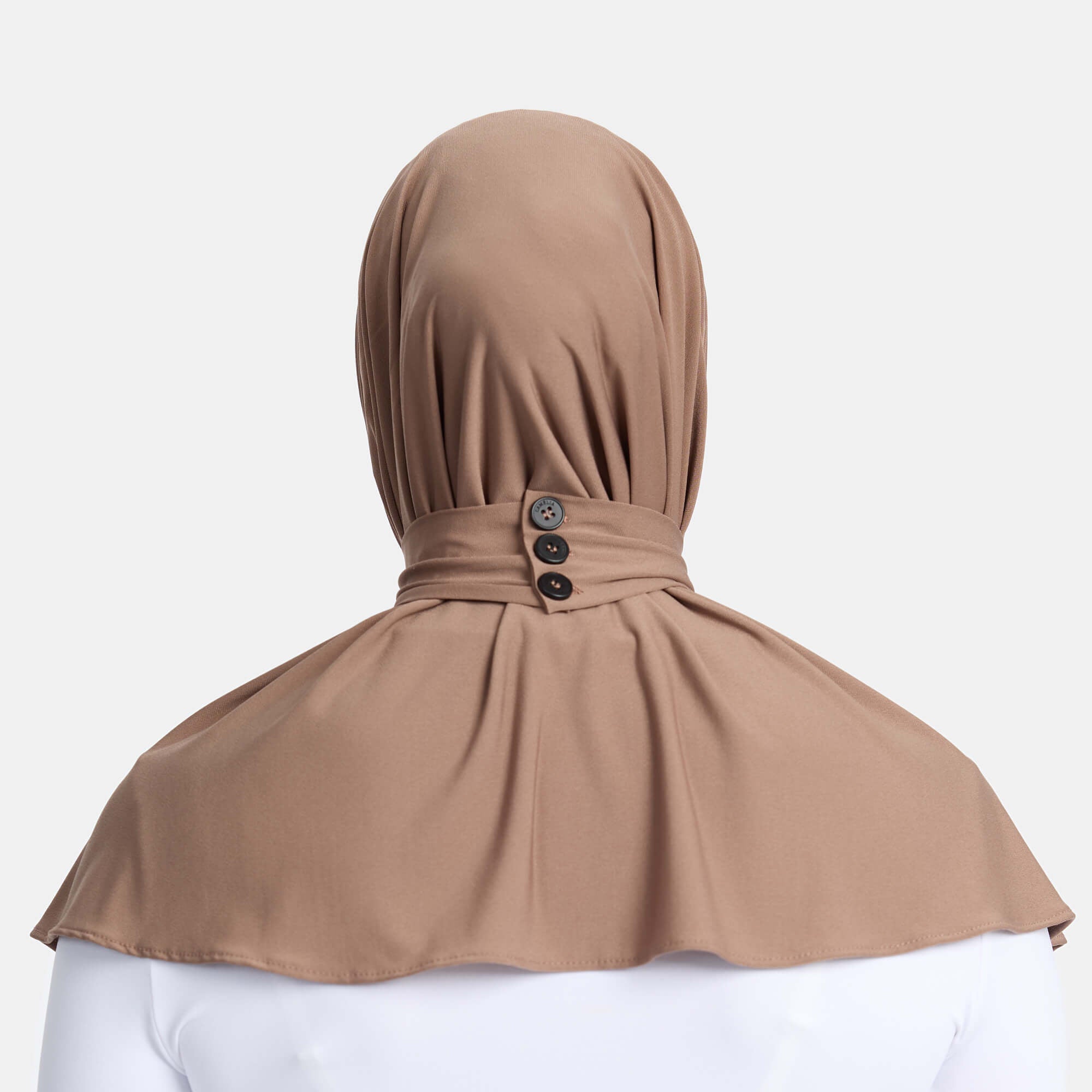 Instant scarve- Ash taupe