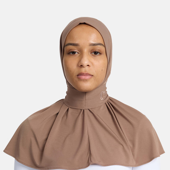 Instant scarve- Ash taupe