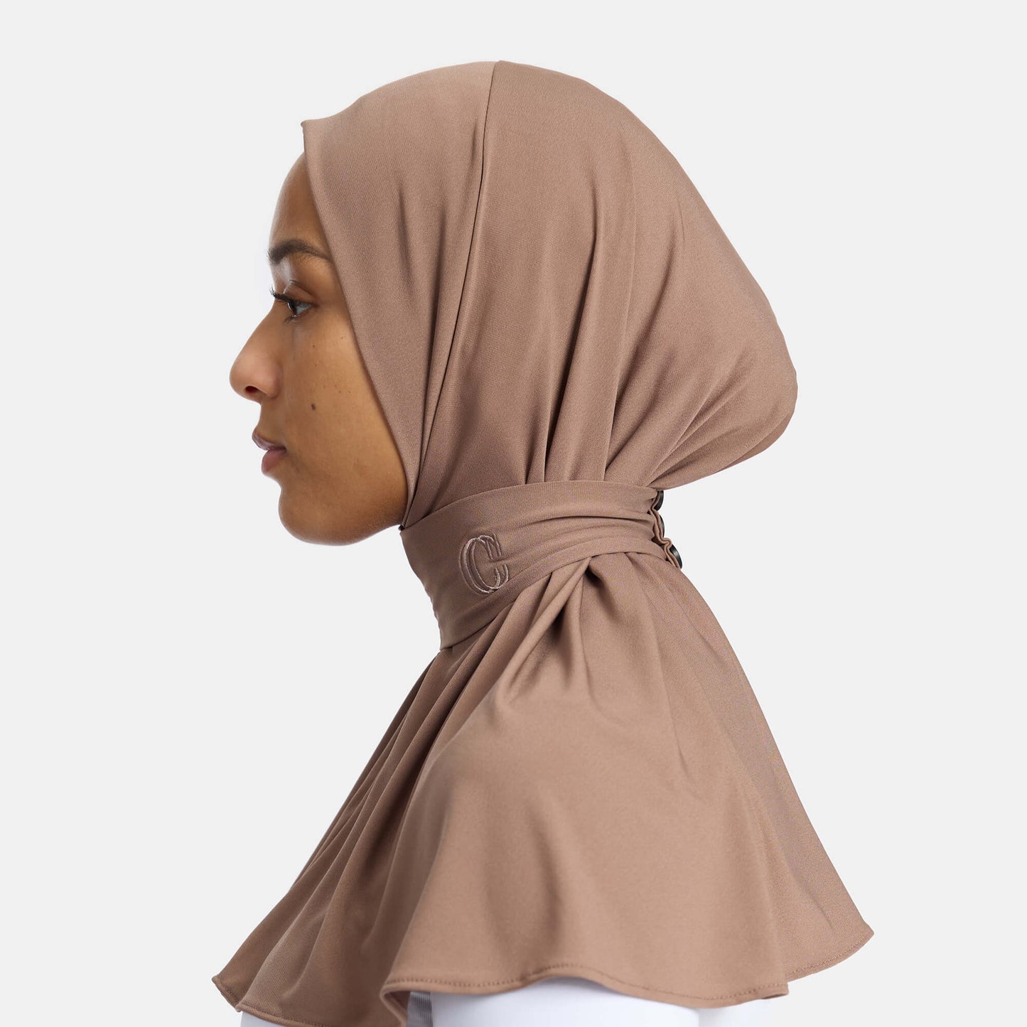 Instant scarve- Ash taupe