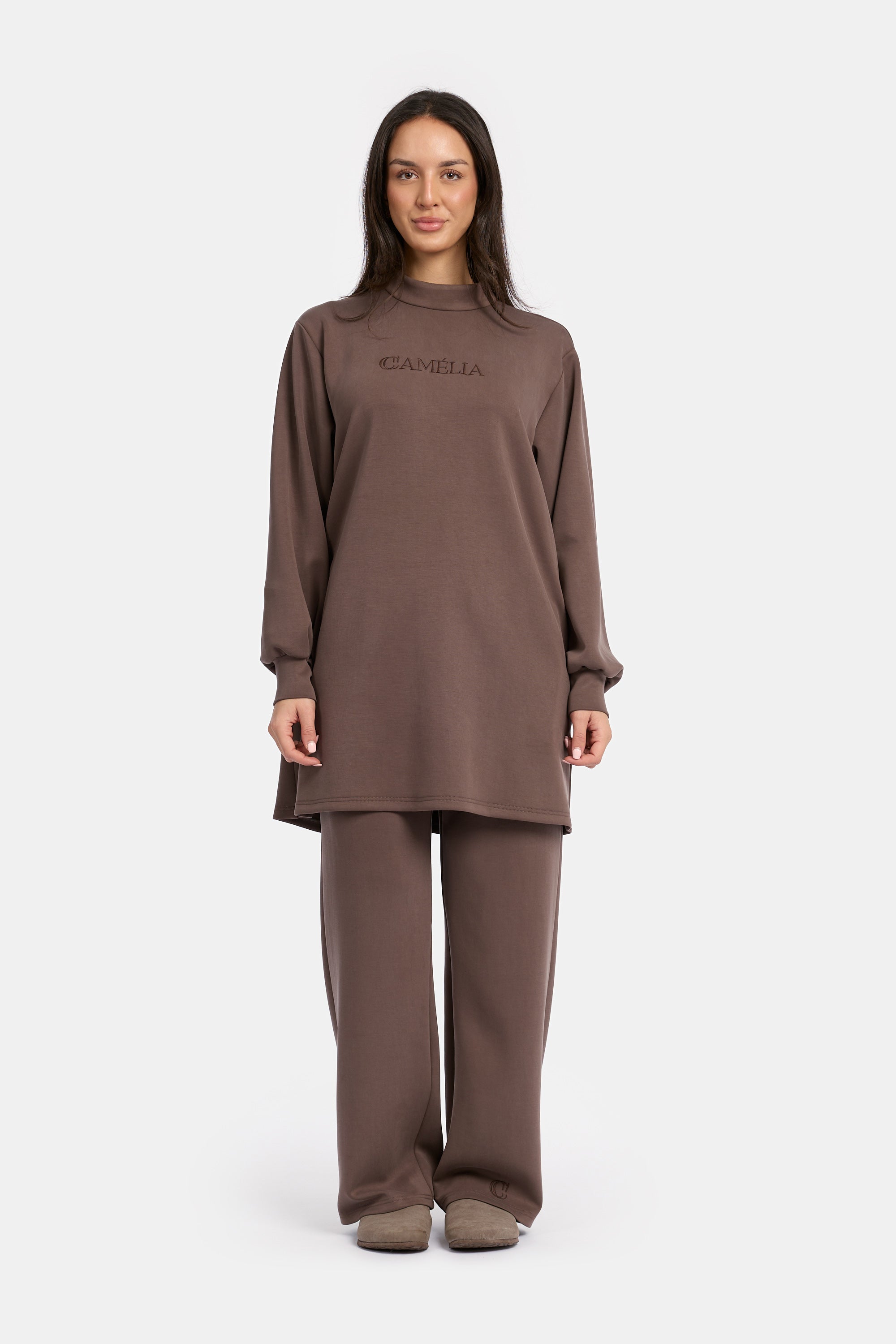 Comfy Sweater - Earthy Brown – CAMÉLIA OFFICIAL