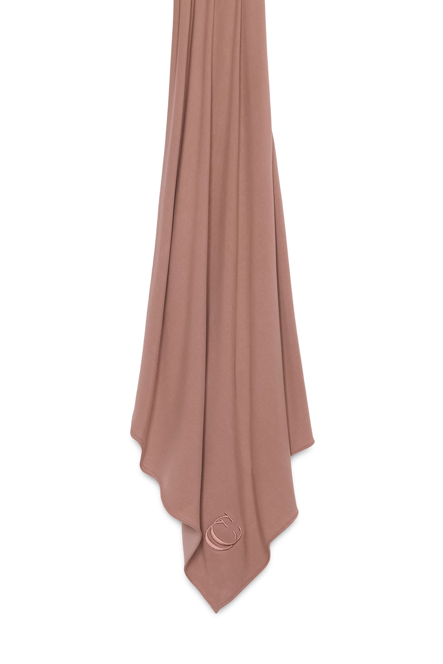 Bamboo jersey scarf- Truffle taupe