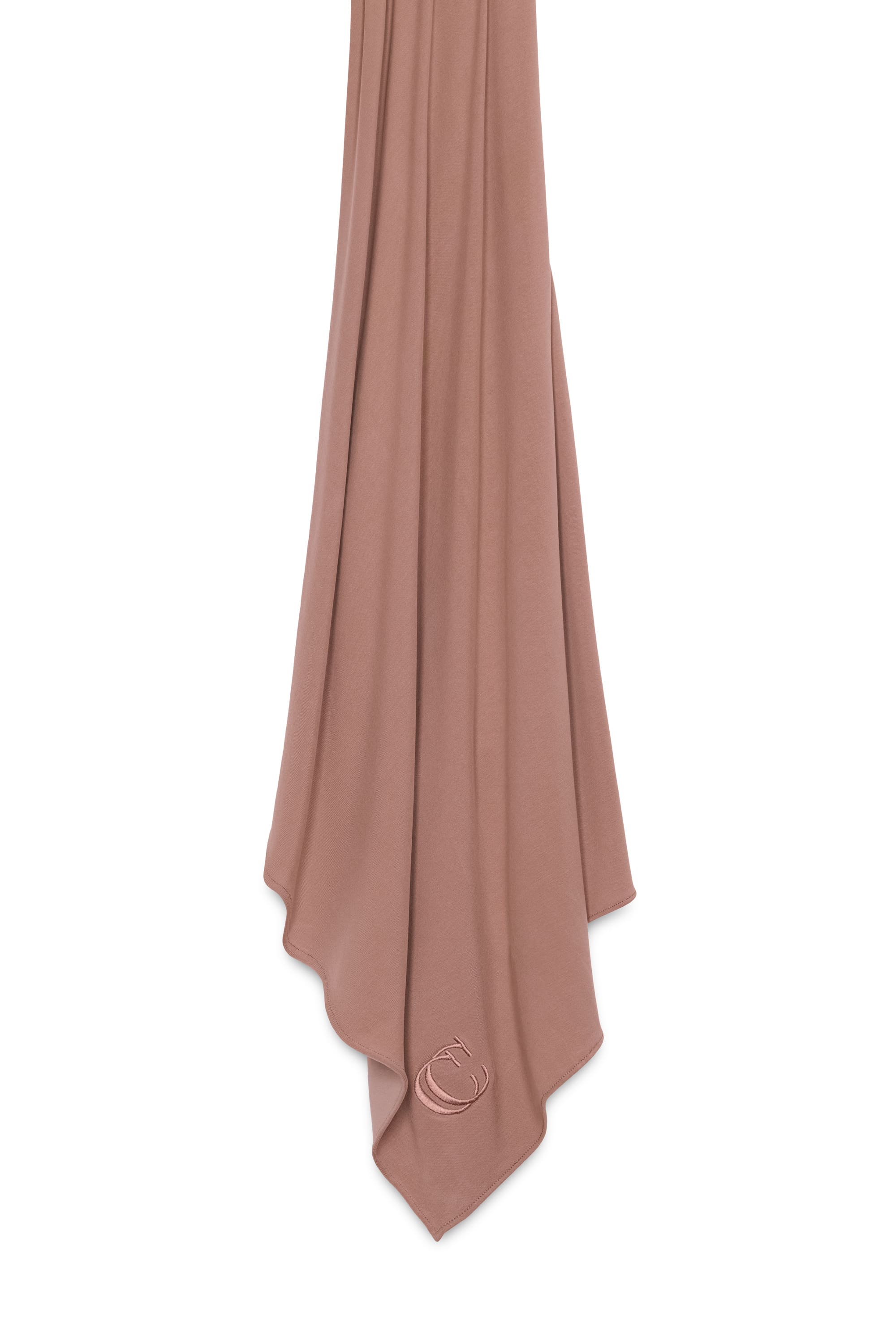 Bamboo jersey scarf- Truffle taupe