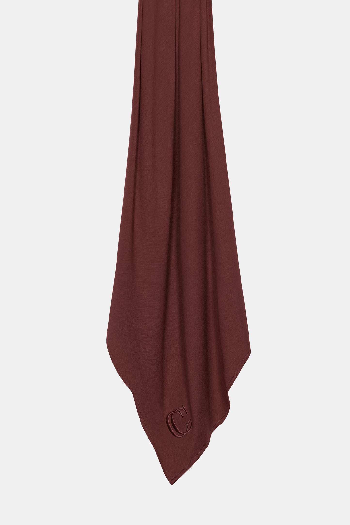 Bamboo Jersey Scarf - Classic Brown