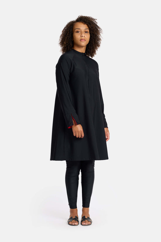 CAMÉLIA Burkini Regular - Black Red