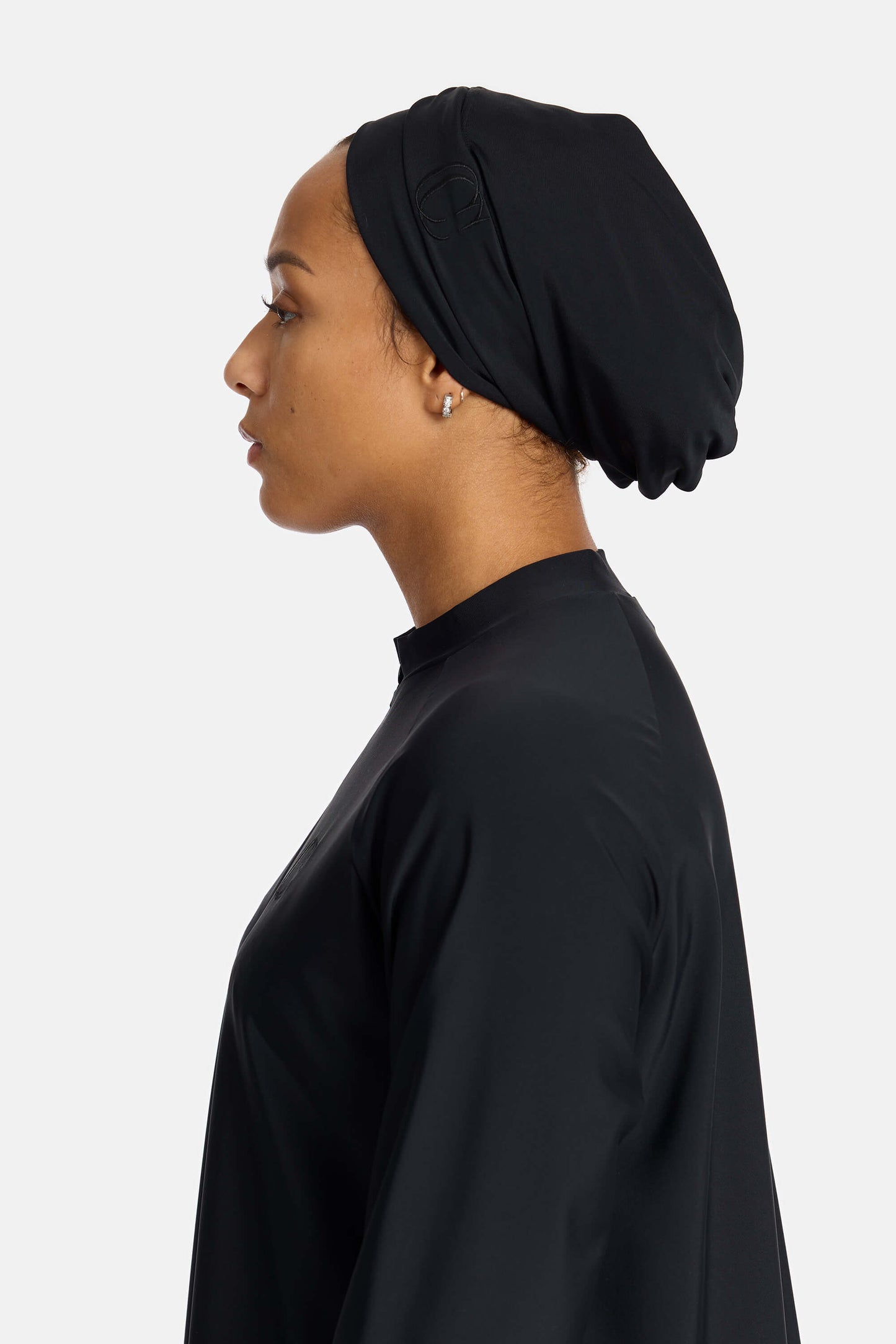 CAMÉLIA Burkini LONG - Black Red