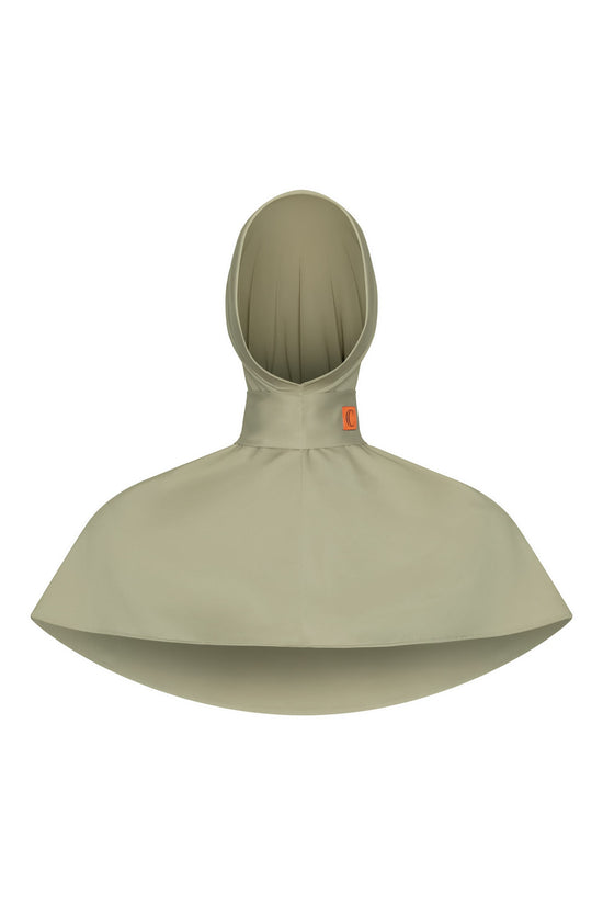 Instant scarve - Sage with orange