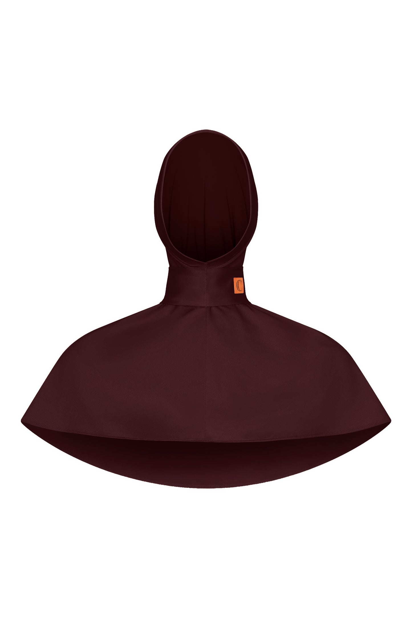 Instant Bamboo - Burgundy with orange