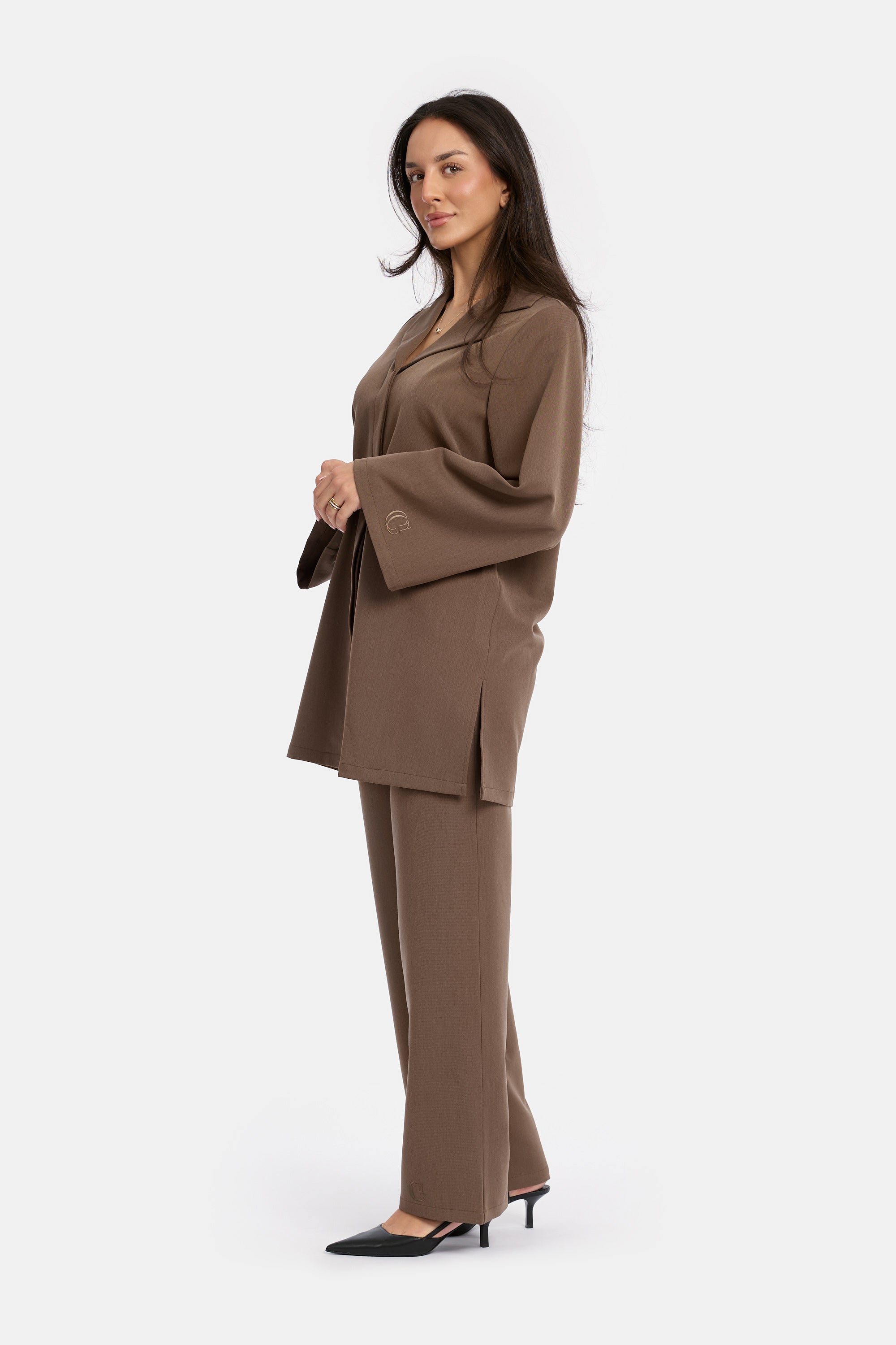 Classic Trousers – Dark Brown