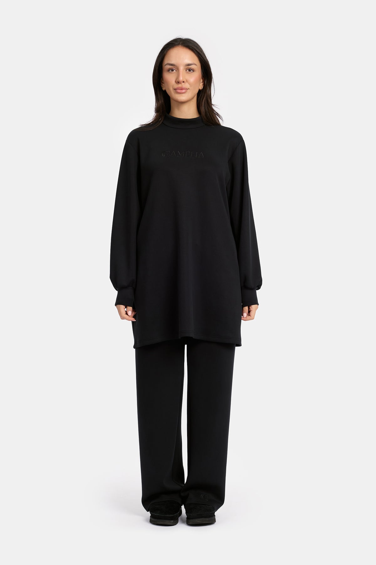 Comfy Sweater - Black – CAMÉLIA OFFICIAL