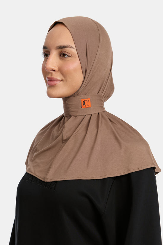 Instant Bamboo - Earth Taupe with orange