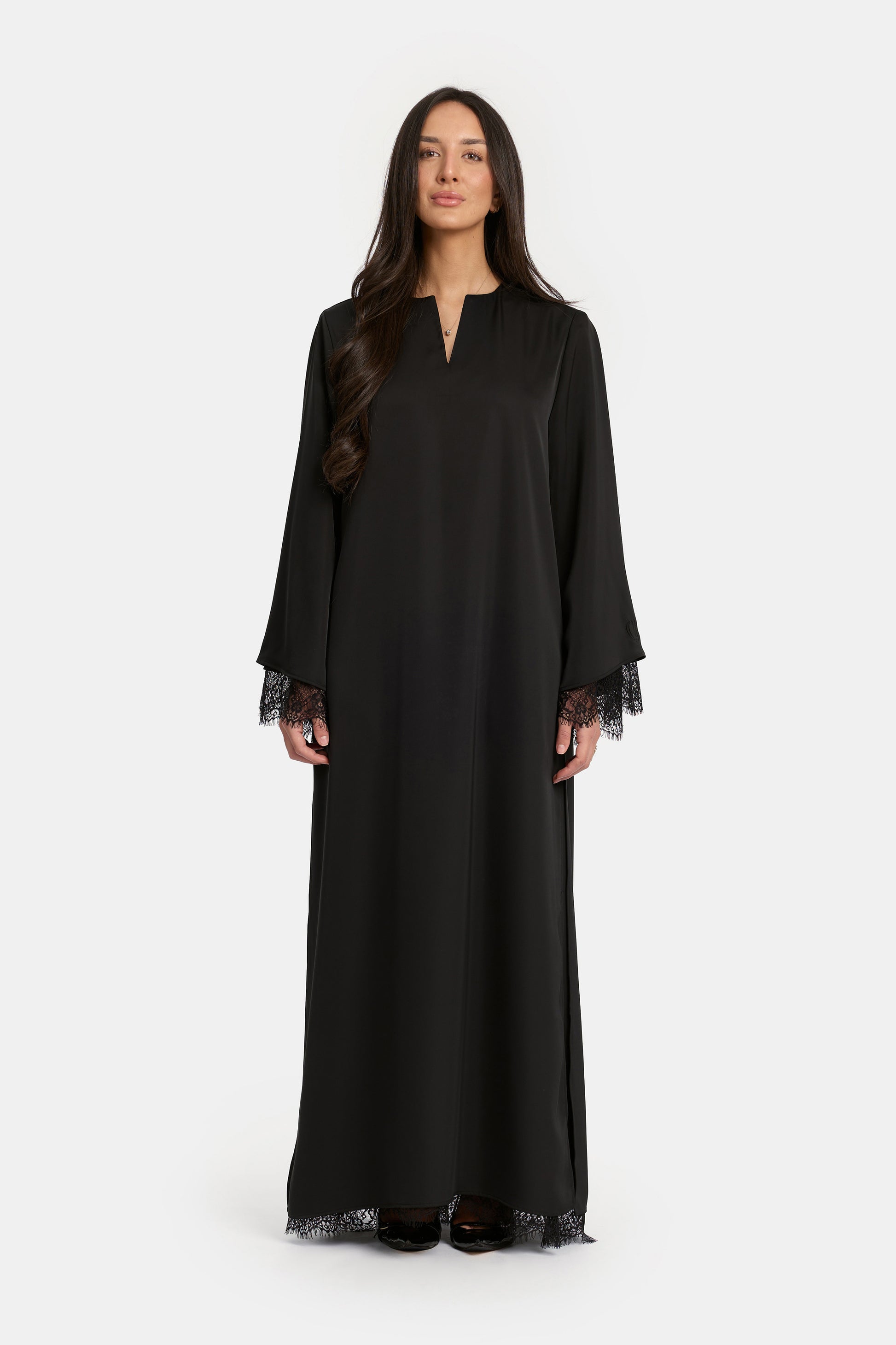 Double-Layer Lace Dress