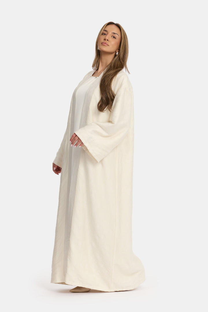 Embroidered Kimono Abaya