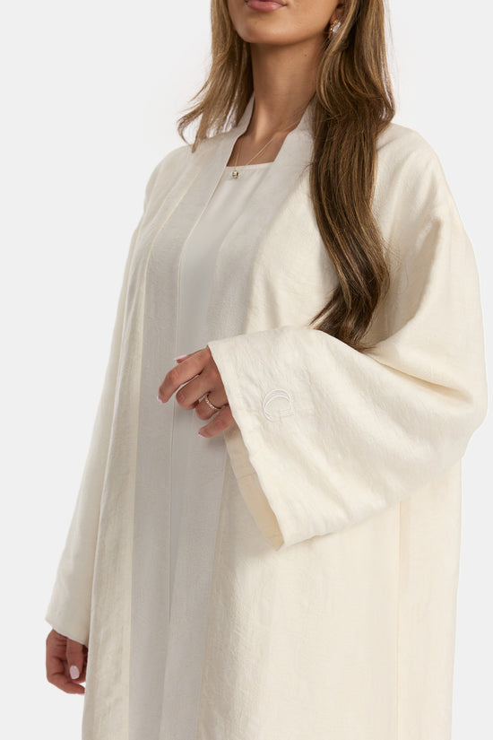 Embroidered Kimono Abaya