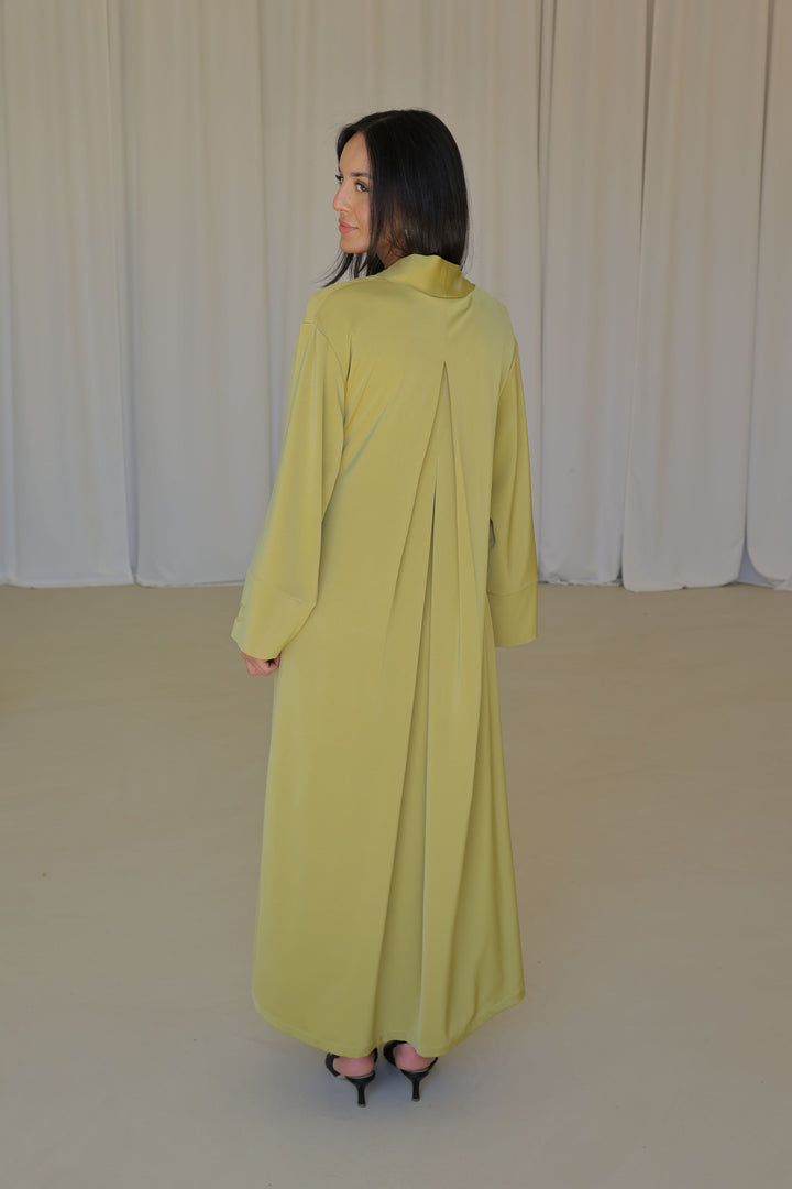 KIMONO DRESS - Spring Green
