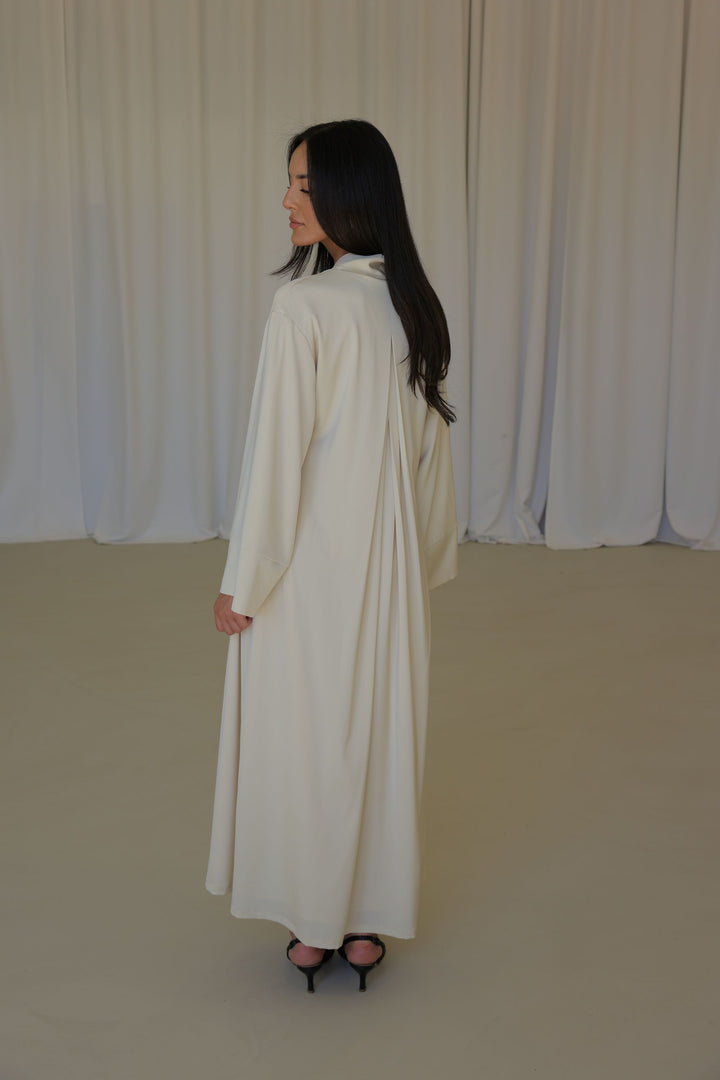KIMONO DRESS - Off White