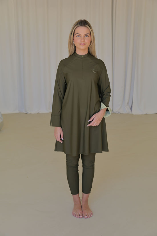 CAMÉLIA Burkini Regular - Deep Khaki