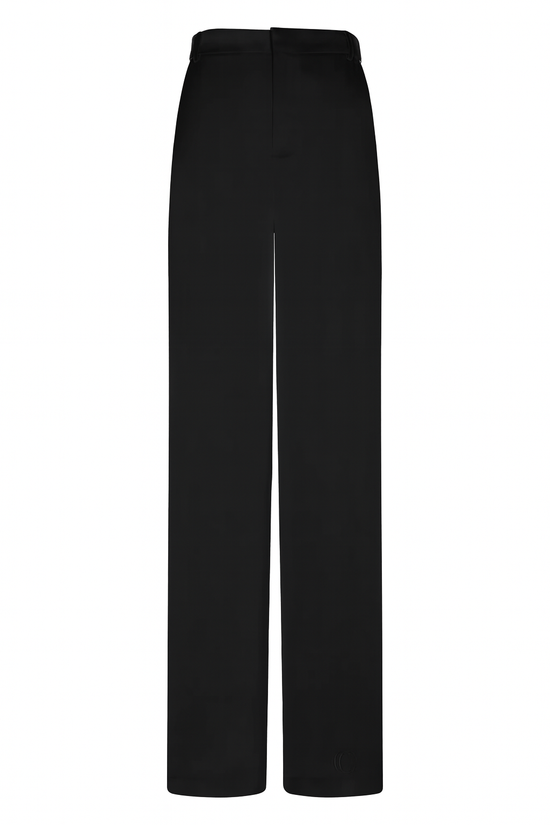 Satin Pants - Black