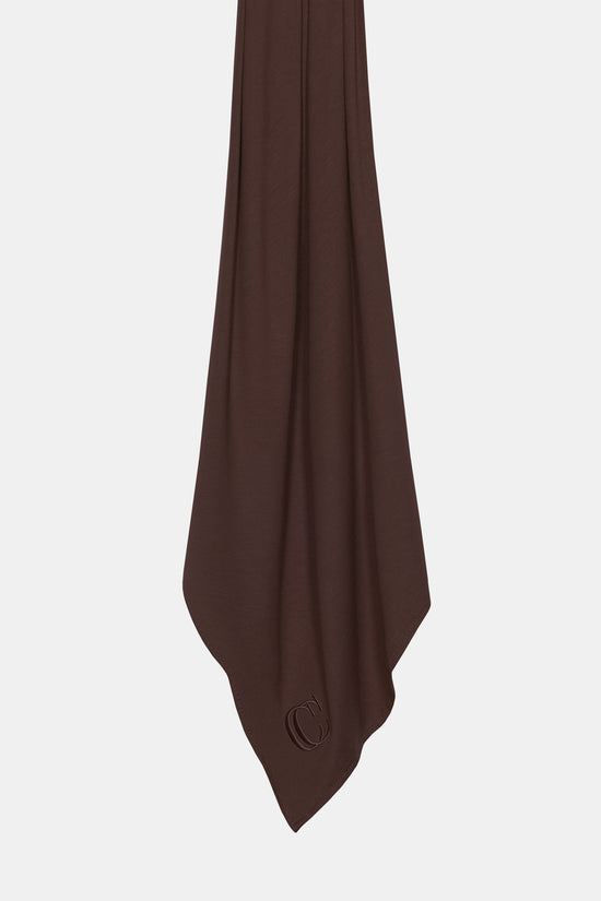 Bamboo Jersey Scarf - Ash Brown