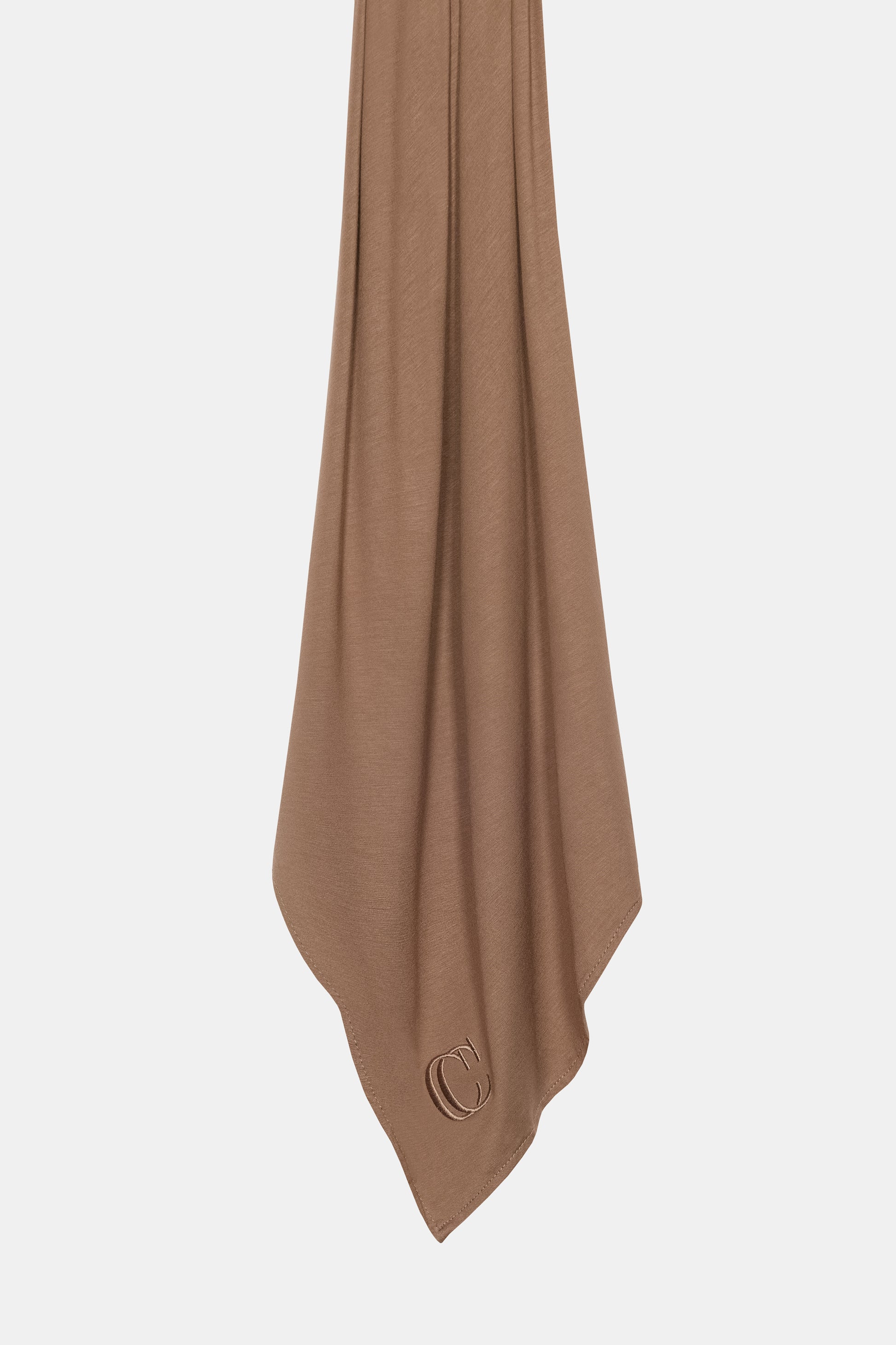 Bamboo Jersey Scarf - Espresso
