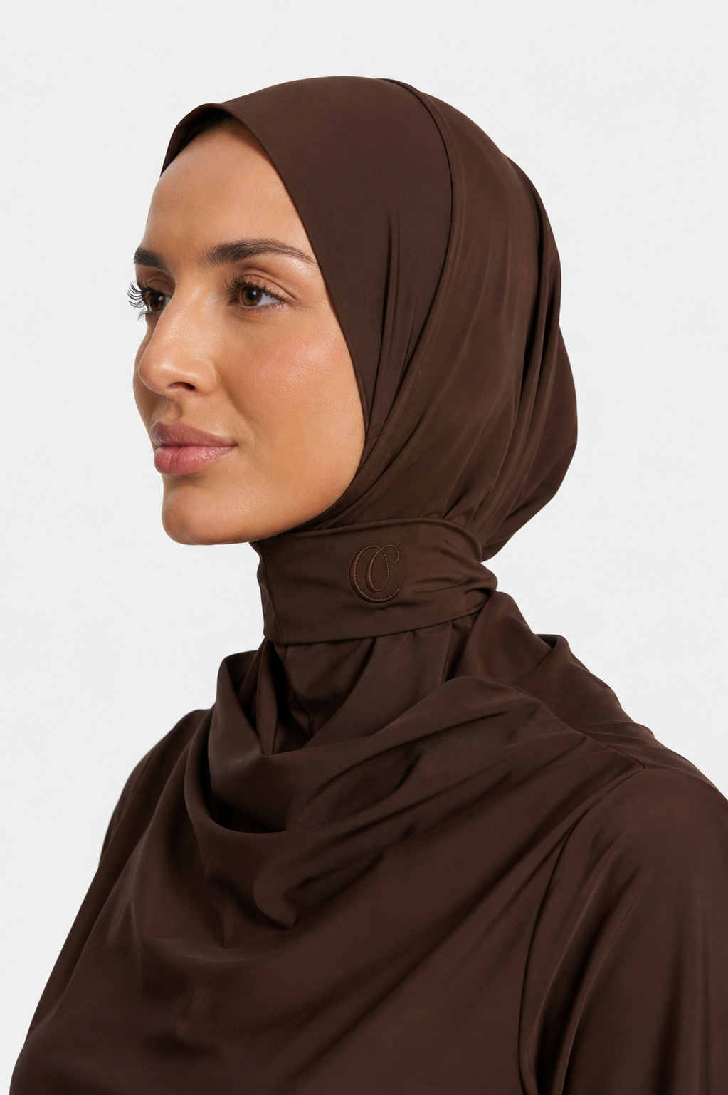 Luna Drape Burkini - Brown