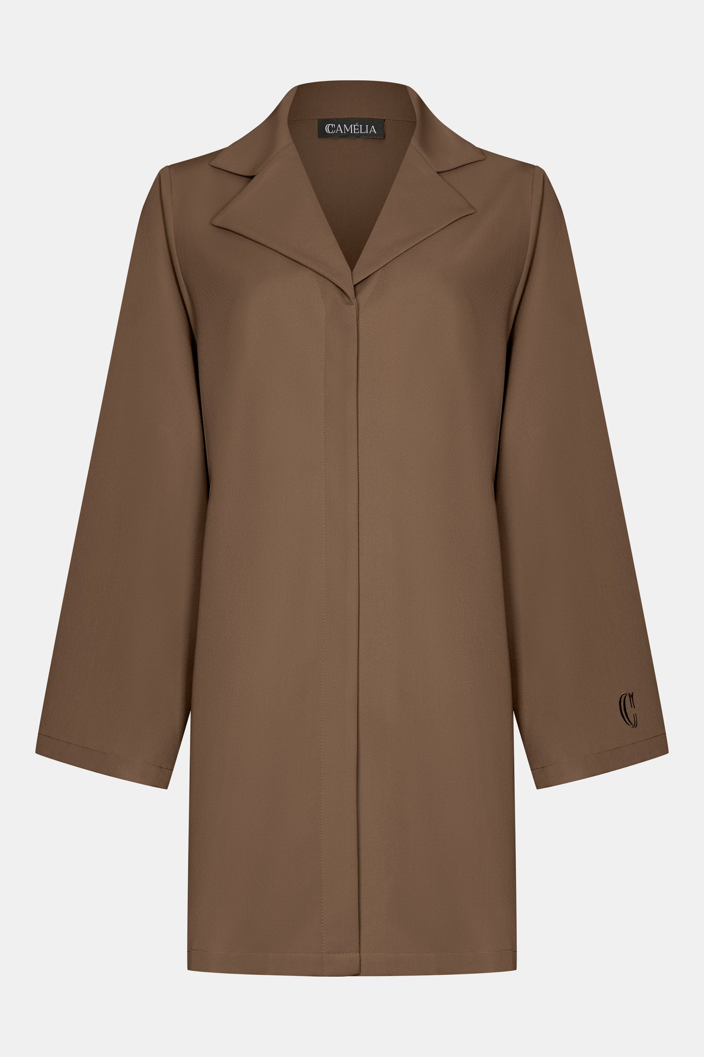 Classic Blouse - Dark Brown