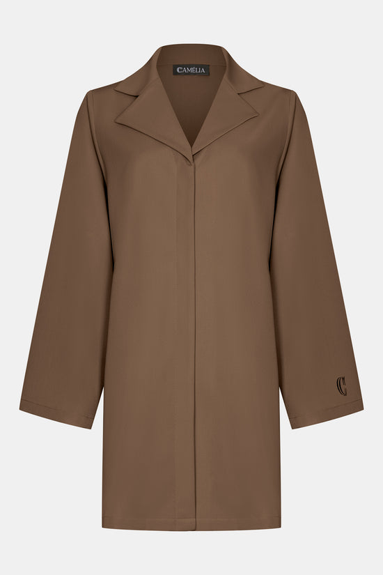 Classic Blouse - Dark Brown