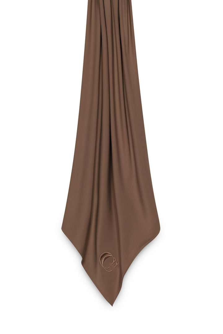 Liquid Air Scarve - Chocolate brown
