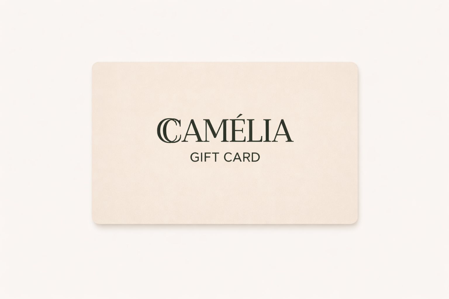 Camélia E-Gift Card